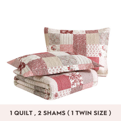 Laura Ashley Bramble Reversible Reversible Quilt Set