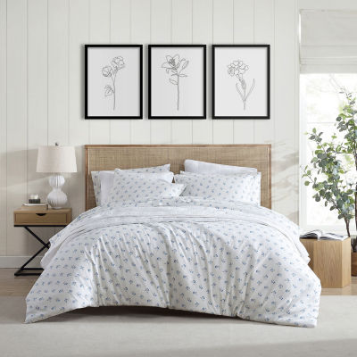 Stone Cottage Sketchy Ditsy Reversible Duvet Cover Set