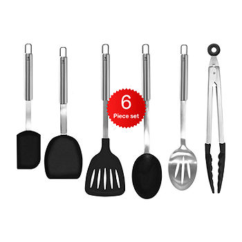 Henckels Cooking Tools 6-pc Kitchen Cooking Tool Set, 18/10 Stainless Steel