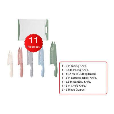 Cuisinart 11-Piece Cutting Board and Knife Set