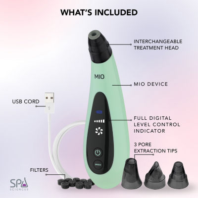 Spa Sciences Mio Microdermabrasion And Pore Extraction Skin Resurfacing System