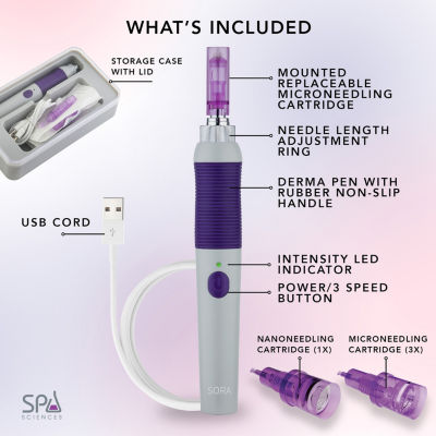 Spa Sciences Sora  Microneedling Derma Tool