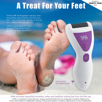 Spa Sciences Viva Advanced Pedicure Foot Smoothing System