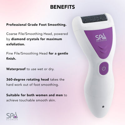 Spa Sciences Viva Advanced Pedicure Foot Smoothing System