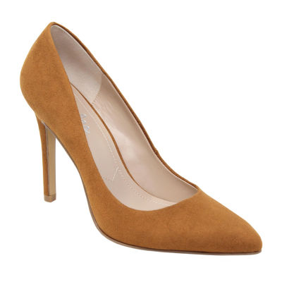 Charles By David Womens Pact Microsuede Pointed Toe Stiletto Heel Pumps