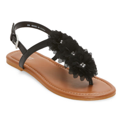 Mixit Womens Arlet Adjustable Strap Flat Sandals