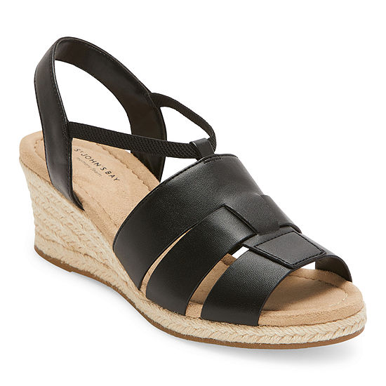 St. John's Bay Womens Lexy Wedge Sandals - JCPenney