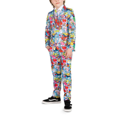 Opposuits Spongebob Little Boys 3-pc. Suit Set