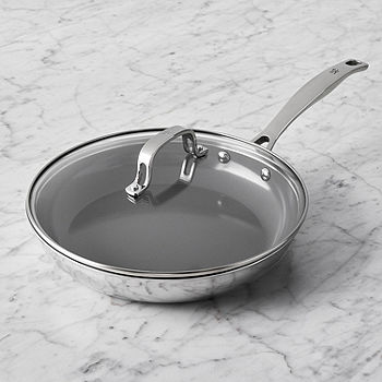 Gotham Steel Professional Series NSF Fry Pan with Removeable Rubber Handle - 8 inch