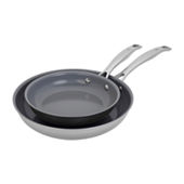 T-Fal 10.5 Aluminum Frying Pan, Color: Black - JCPenney