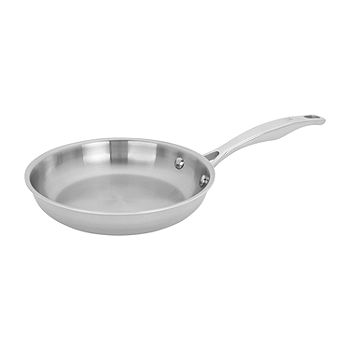 Henckels Stainless Steel 10 Frying Pan with Lid, Color: Stainless Steel -  JCPenney
