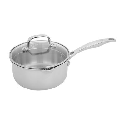 HUBERT® 2 1/2 qt Stainless Steel Sauce Pan - 6 3/10Dia x 4 7/10H