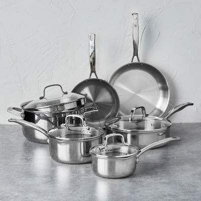 Henckels Stainless Steel 10-pc. Cookware Set