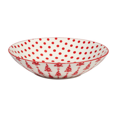 Certified International Peppermint Candy 6-pc. Porcelain Soup Bowl