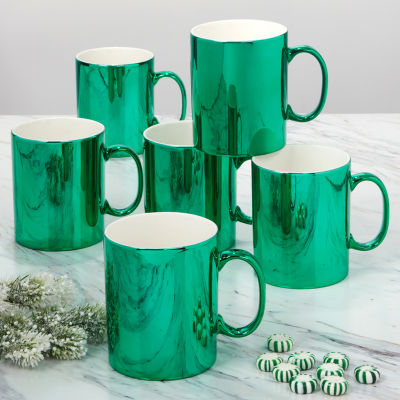 Certified International Holiday Lights 6-pc. Coffee Mug