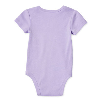 Okie Dokie Baby Girls Short Sleeve Bodysuit