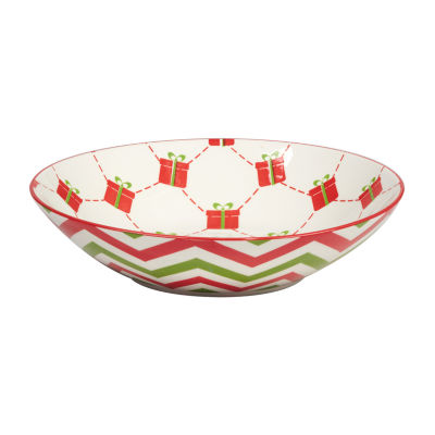 Certified International Holiday Fun 6-pc. Porcelain Soup Bowl