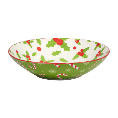 Certified International Holiday Fun 6-pc. Porcelain Soup Bowl