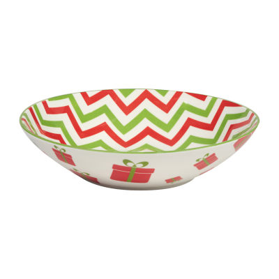 Certified International Holiday Fun 6-pc. Porcelain Soup Bowl