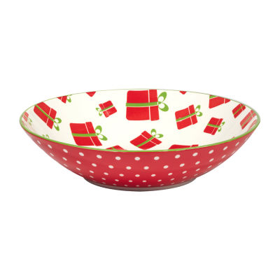 Certified International Holiday Fun 6-pc. Porcelain Soup Bowl