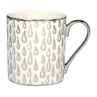 Certified International Mosaic Silver 6-pc. Abstract Coffee Mug