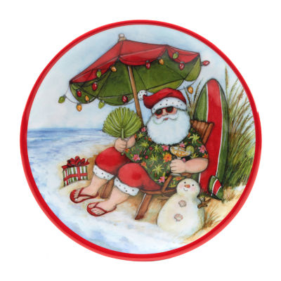 Certified International Santa'S Wish 12-pc. Melamine Dinnerware Set