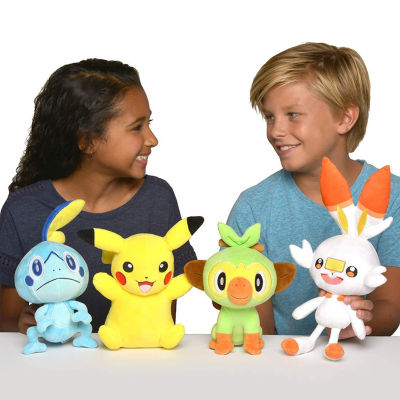 Pokemon New Galar Region 8 Inch Plush 4-Pack