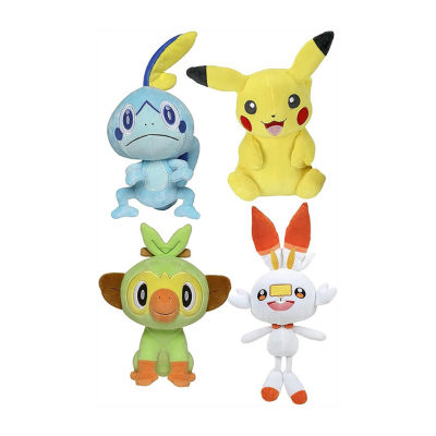 8" 4-pc. Pokeman Stuffed Animal