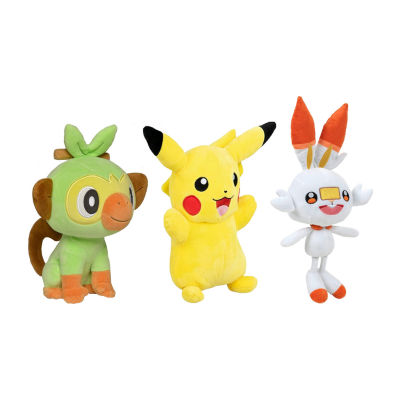 8" 4-pc. Pokeman Stuffed Animal