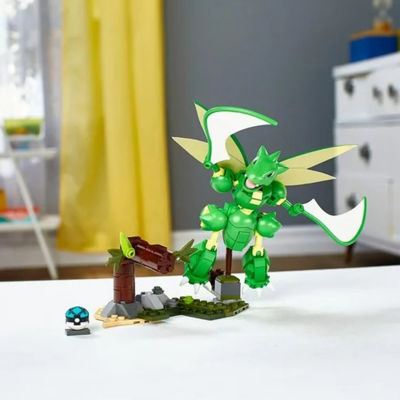 Pokemon Mega Construx Building Set - Slashing Scyther Building Set