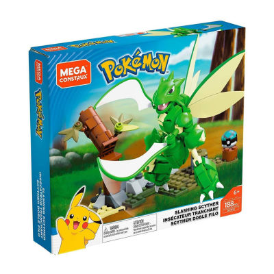 Pokemon Mega Construx Building Set - Slashing Scyther Building Set