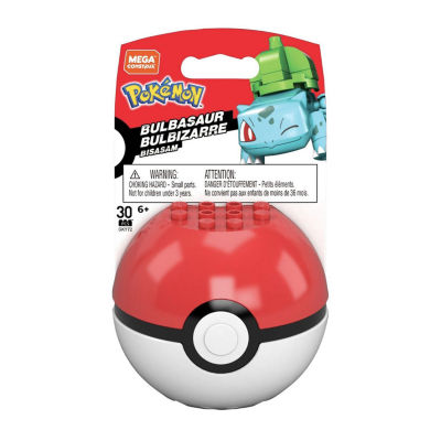 Pokemon Mega Construx - Bulbasaur With Poke Ball Building Set