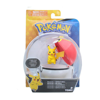 Pokemon Clip & Carry Poke Ball - Pikachu & Repeater Ball Toy Playset