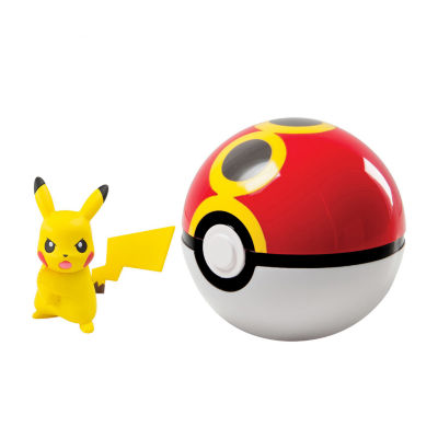Pokemon Clip & Carry Poke Ball - Pikachu & Repeater Ball Toy Playset