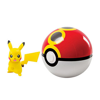 Pokemon Clip & Carry Poke Ball - Pikachu & Repeater Ball Toy