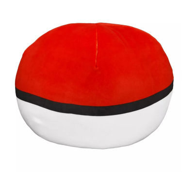 Pokemon Poke Ball 11-Inch Plush Cloud Pillow