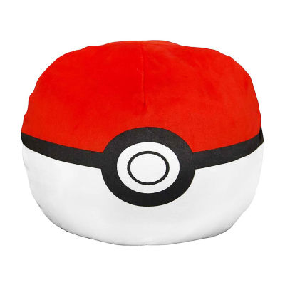 Pokemon Poke Ball 11-Inch Plush Cloud Pillow