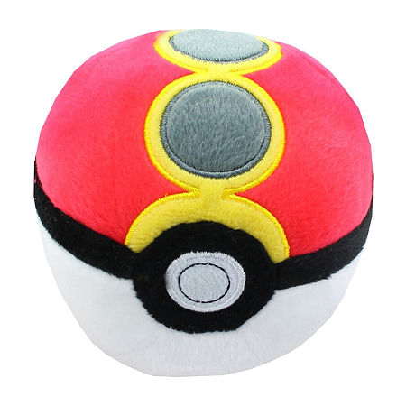 Repeat Poke Ball Pokeman Pillow Pet, One Size, Red