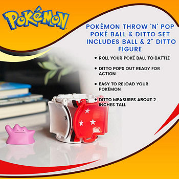 Pokemon Throw 'n' Pop Pokeball Charmander & Great Ball Figure Set