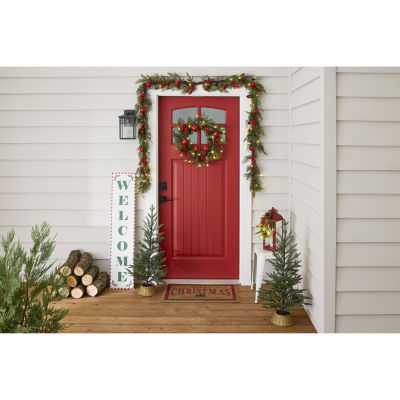 Sullivan Incorporated Welcome Christmas Porch Sign