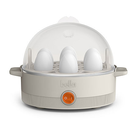 Bella 7-Egg Cooker, Fits-anywhere Kitchenware, One Size, Beige