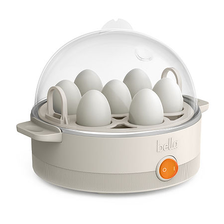 Bella 7-Egg Cooker, Fits-anywhere Kitchenware, One Size, Beige