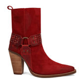 Red Women s Boots for Shoes JCPenney