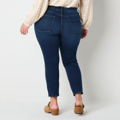a.n.a Womens Plus Skinny Fit Jean