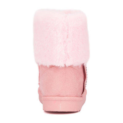 Olivia Miller Little & Big Kid Girls Flat Heel Winter Boots