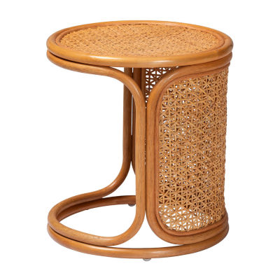 Eldon Rattan End Table