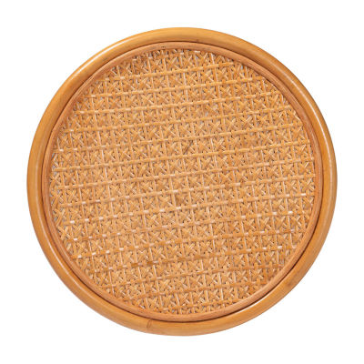 Eldon Rattan End Table