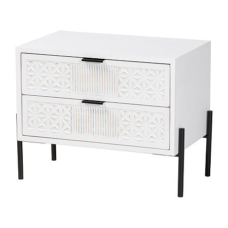 Merryn Accent Chest, One Size, White