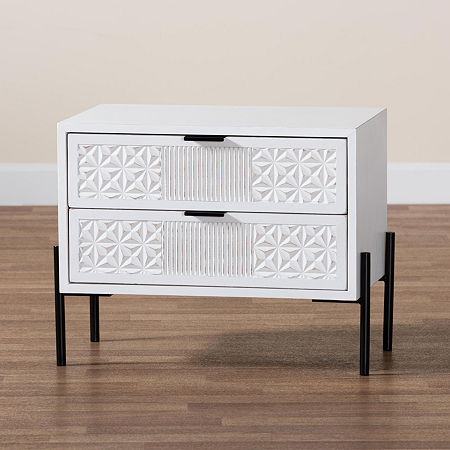 Merryn Accent Chest, One Size, White