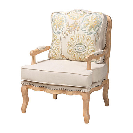 Andre Directors Chair, One Size, White